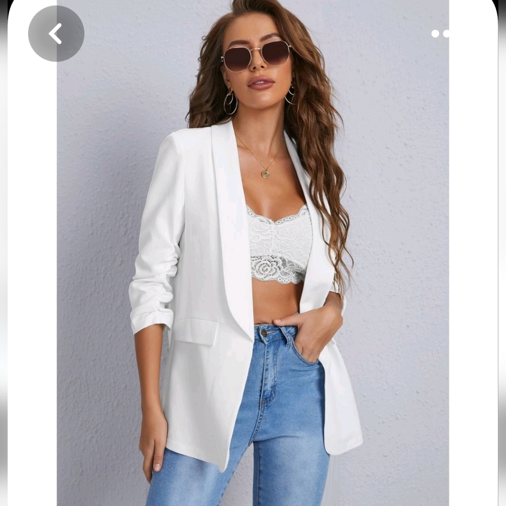 White Zara Jacket